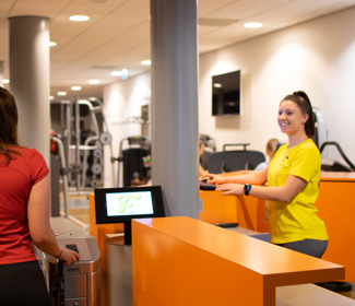 Fitnessclub Orange Inchecken